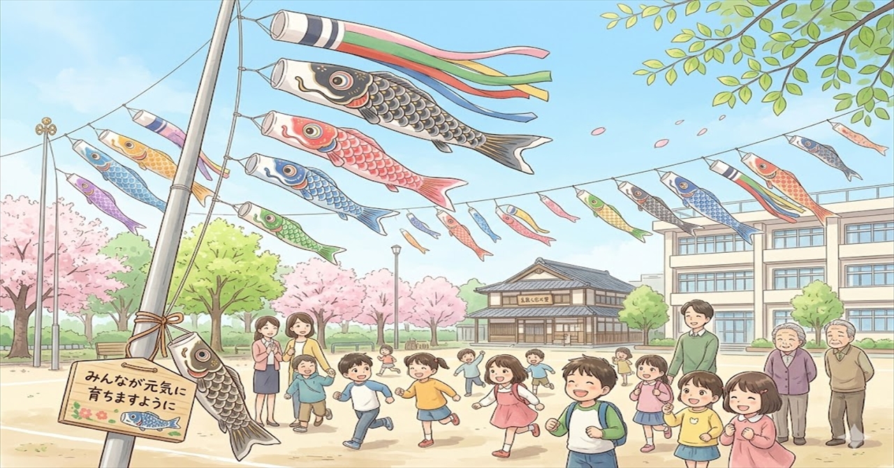 思い出の鯉のぼりが、誰かの笑顔に変わる瞬間