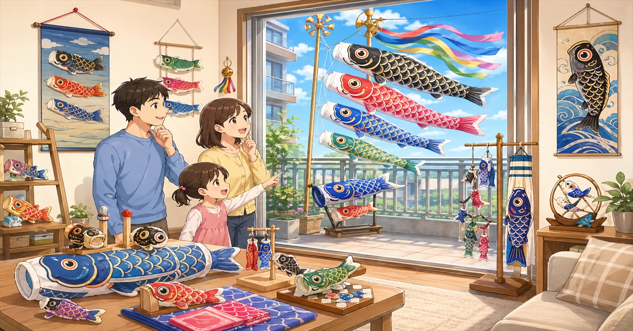 暮らしに合うこいのぼり選び