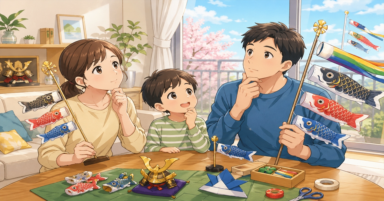 こいのぼり時期の小さな疑問