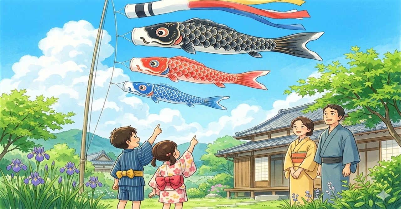 五月の空を泳ぐ願い