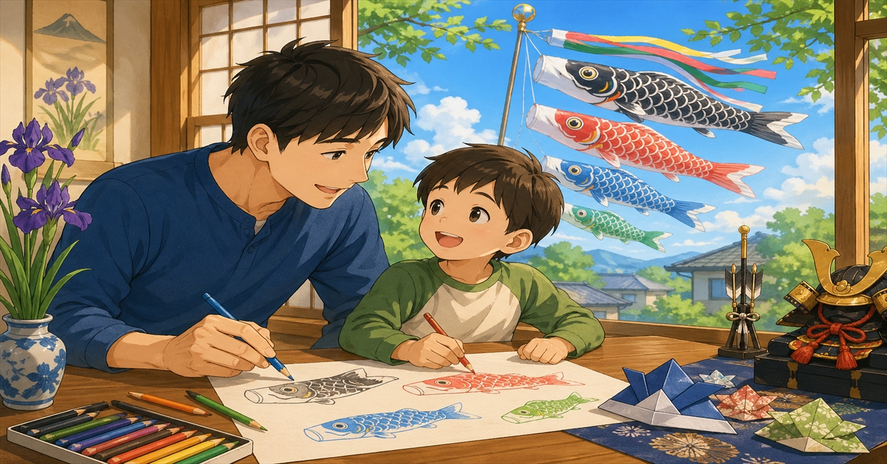 鯉のぼりで学ぶ日本文化