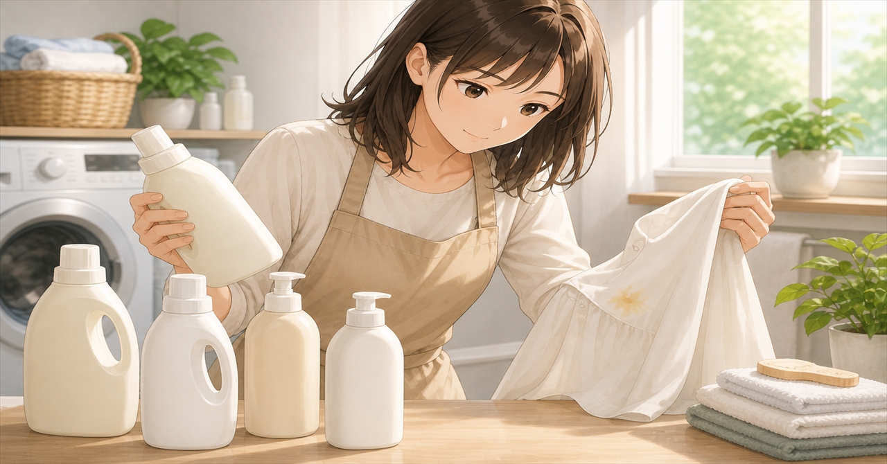 油汚れに合う洗剤選び