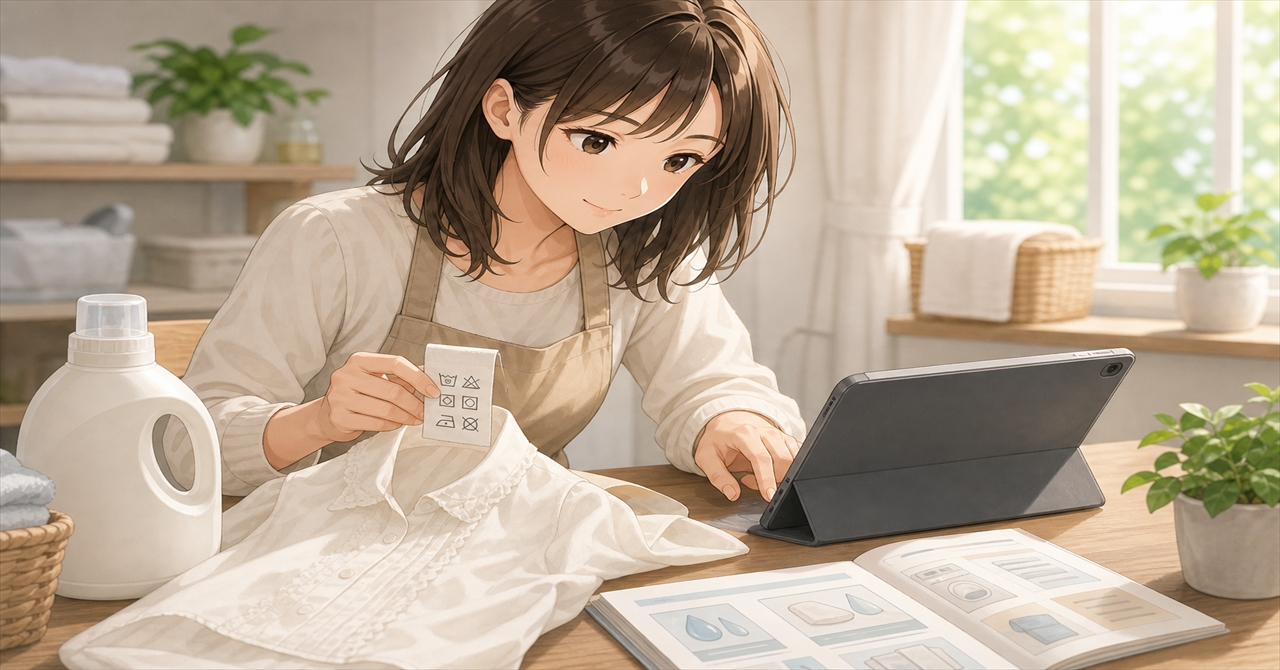 信頼できる洗濯情報を確認