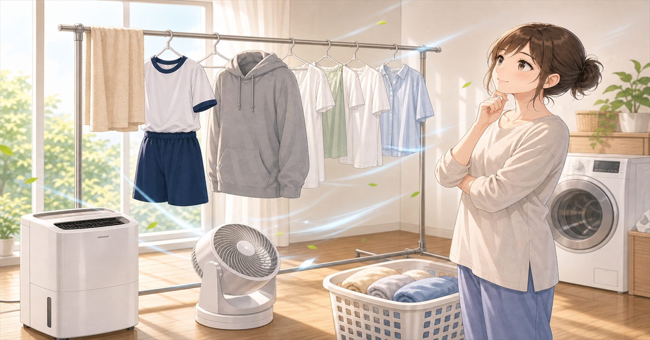 乾燥を早める便利アイテム