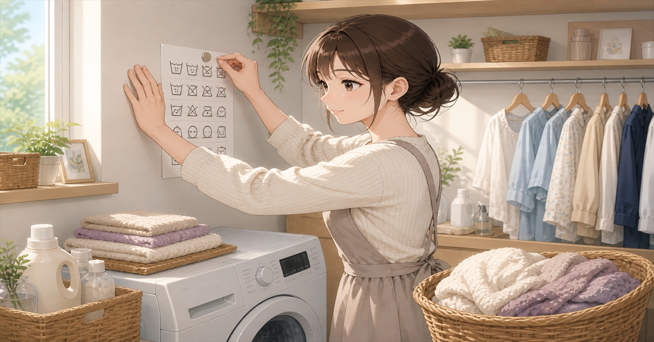 洗濯記号一覧で迷わない家事