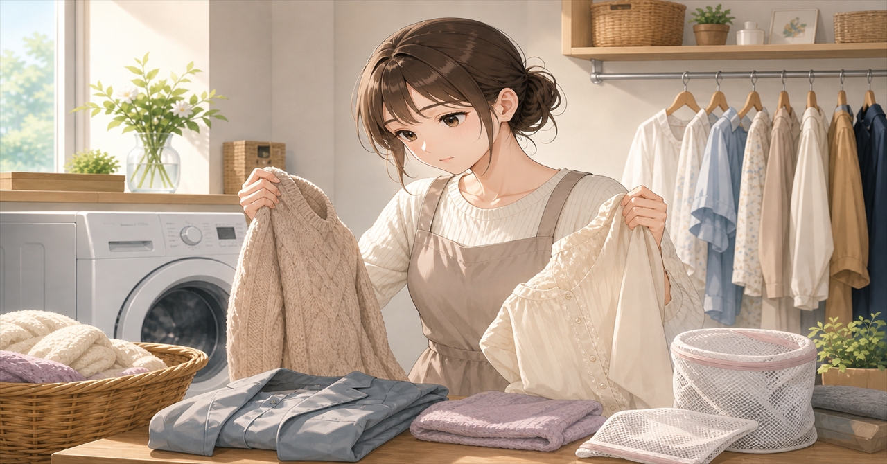 デリケート衣類のやさしい扱い方