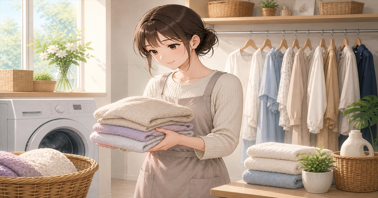 洗濯記号でお気に入りを守る
