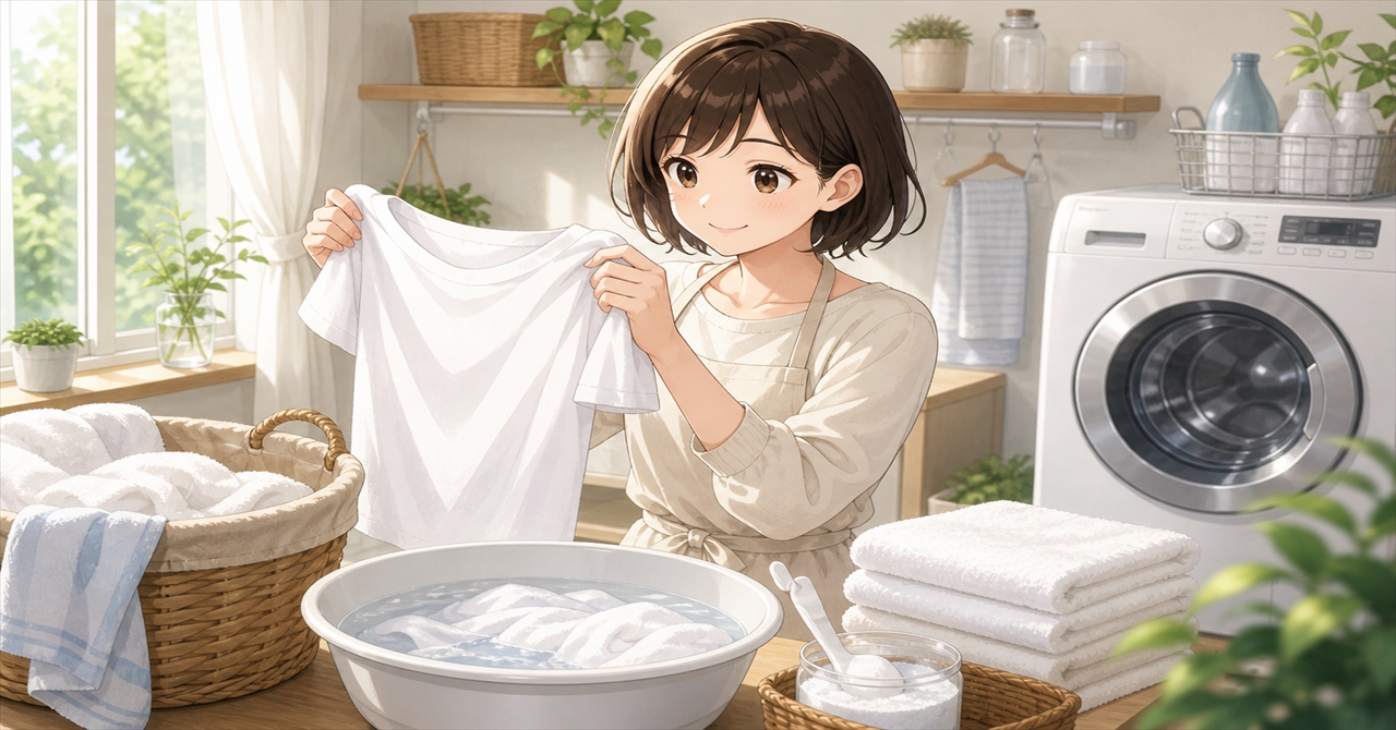 オキシクリーンで始める清潔洗濯