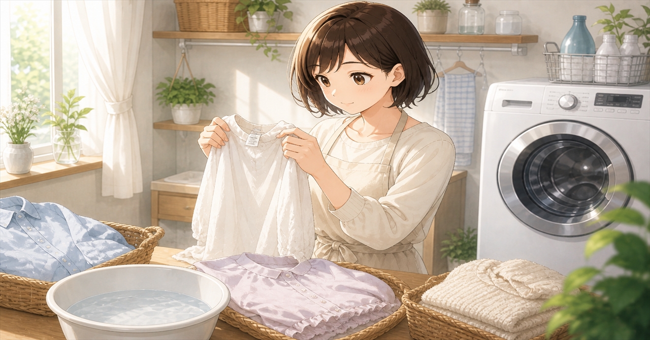 衣類を守るやさしいオキシ洗濯