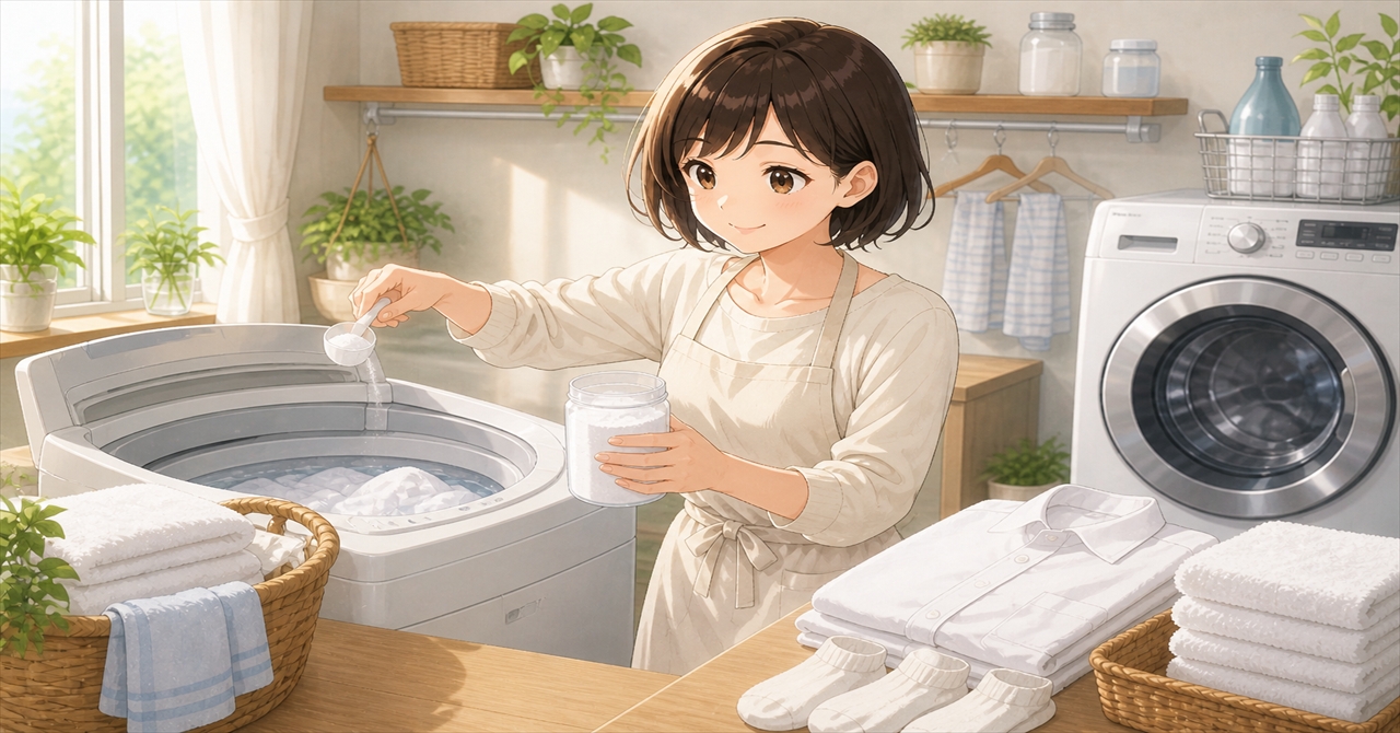 毎日の洗濯に小さなリセット習慣