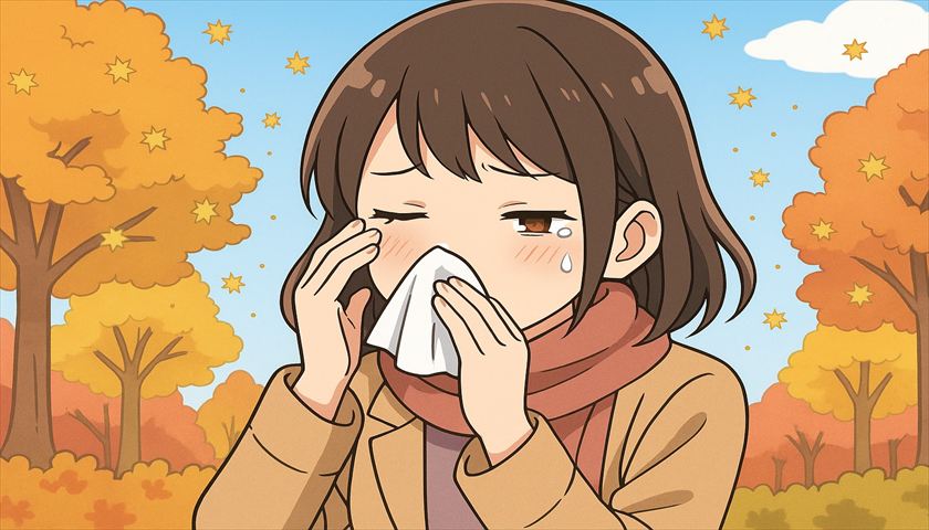 10月の花粉症症状を徹底解説！秋のツラい鼻水・目のかゆみの原因と対策