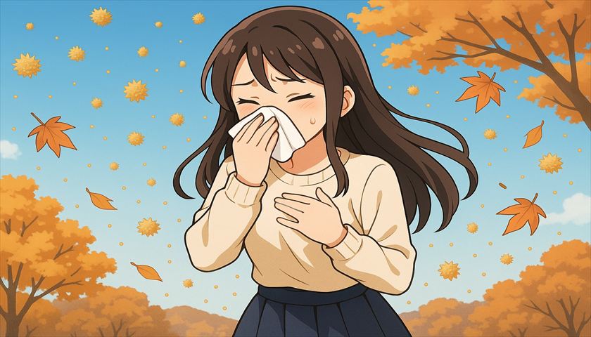 10月の花粉症の原因とは？