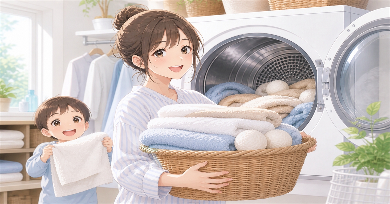乾燥機ボールのうれしいメリット