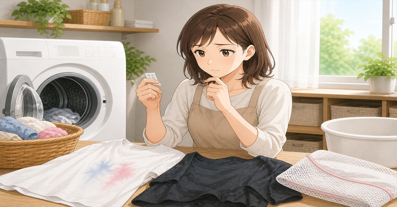 洗濯はお気に入りを守る時間