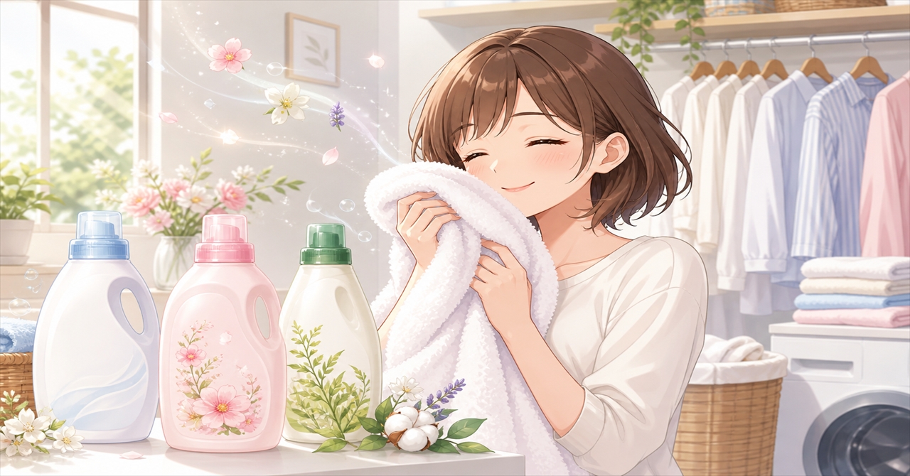 ふんわり香る柔軟剤選び