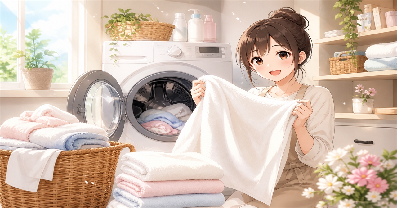 毎日の洗濯が気持ちよくなる方法