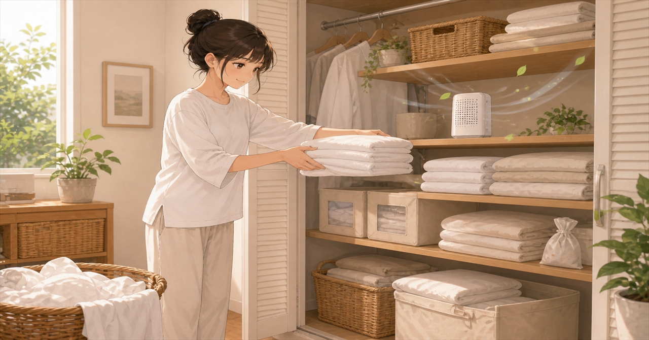 洗った後も清潔を守る収納習慣