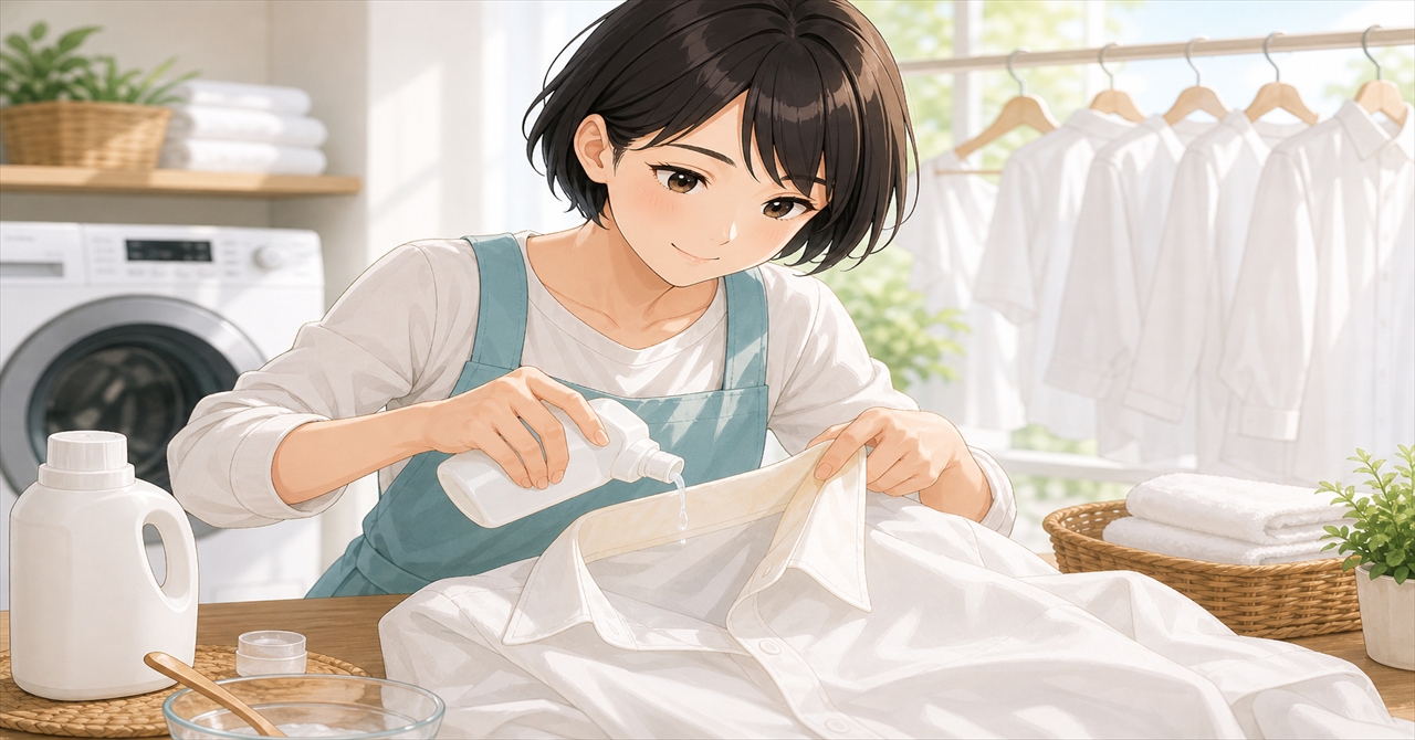 白い服を守る30秒の先回り習慣