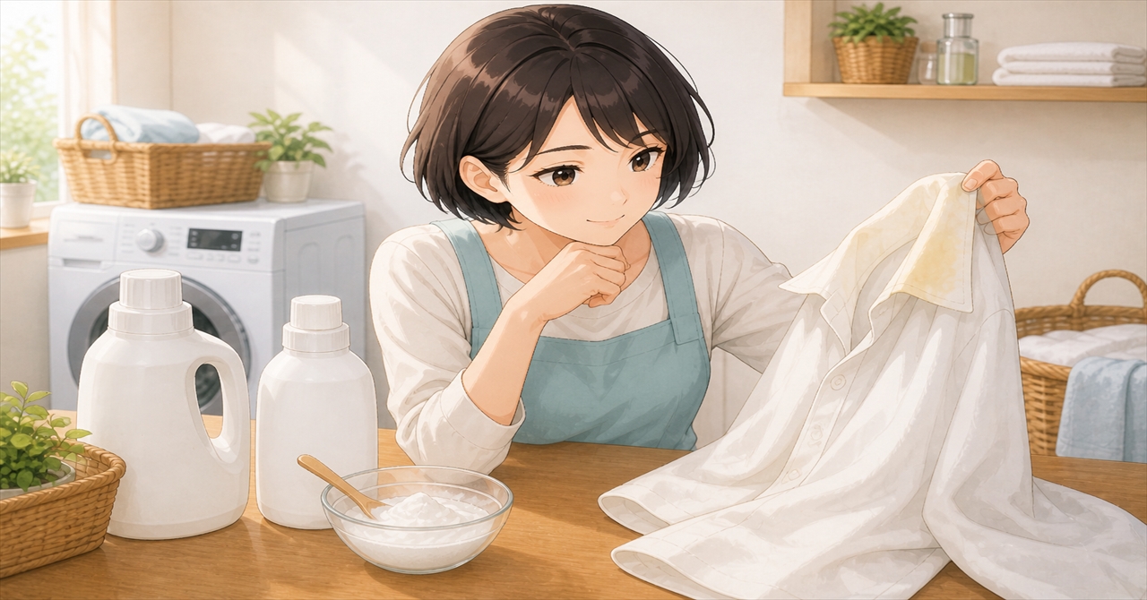 黄ばみ悩みに答える洗濯Q&A