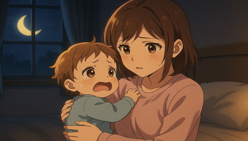 一歳半の夜泣きの原因と今すぐできる対策法